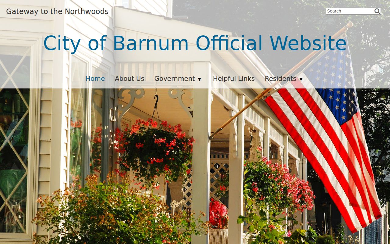 Carlton County court docket context at Barnum city government site