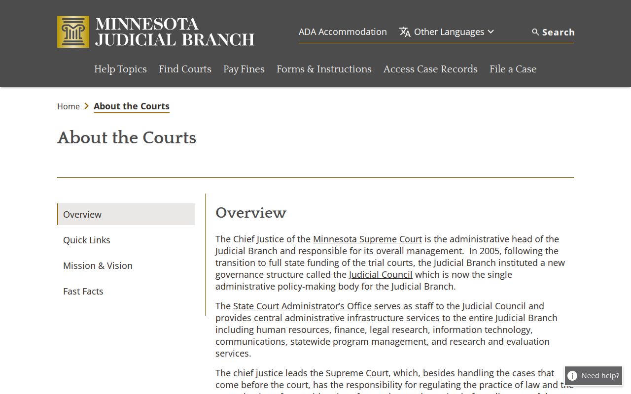 Carlton County court docket Minnesota Judicial Branch overview